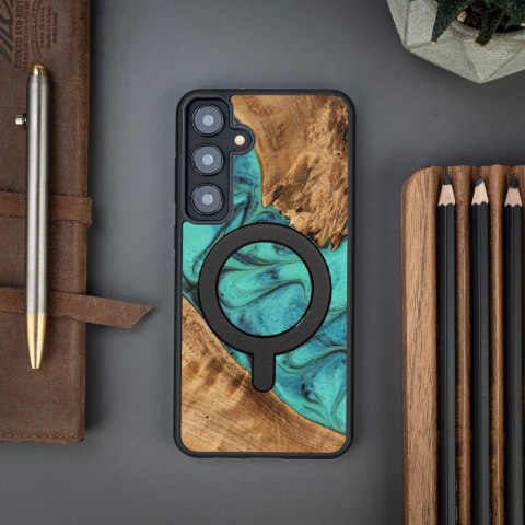 Bewood nakładka Unique do Samsung Galaxy S24 Plus Turquoise z MagSafe