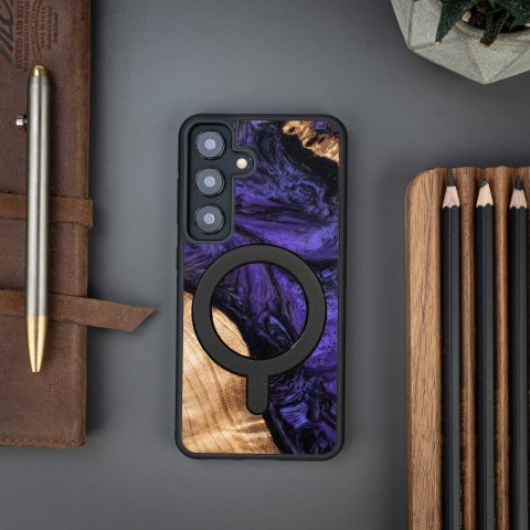 Bewood nakładka Unique do Samsung Galaxy S24 Violet z MagSafe
