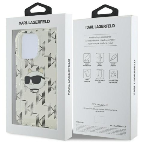 Karl Lagerfeld nakładka do iPhone 16 Pro 6,3" KLHCP16LHKLPCHT przezroczysta Hardcase IML Choupette Head Electroplated Karl Lagerfeld nakładka do iPhone 16 Pro 6,3" KLHCP16LHKLPCHT przezroczysta Hardcase IML Choupette Head Electroplated