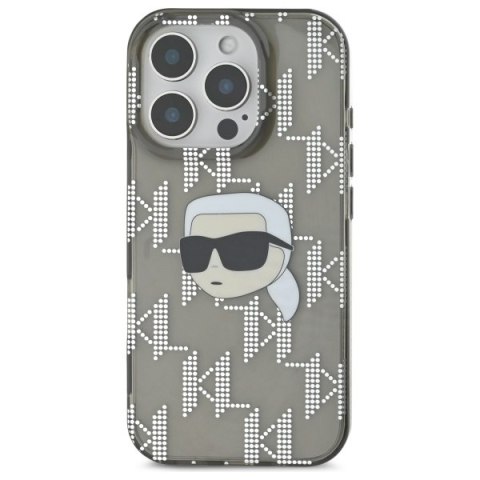 Karl Lagerfeld nakładka do iPhone 16 Pro 6,3" KLHCP16LHKLPKHK czarna Hardcase IML Karl Head Electroplated Karl Lagerfeld nakładka do iPhone 16 Pro 6,3" KLHCP16LHKLPKHK czarna Hardcase IML Karl Head Electroplated