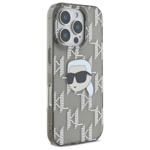 Karl Lagerfeld nakładka do iPhone 16 Pro 6,3" KLHCP16LHKLPKHK czarna Hardcase IML Karl Head Electroplated Karl Lagerfeld nakładka do iPhone 16 Pro 6,3" KLHCP16LHKLPKHK czarna Hardcase IML Karl Head Electroplated