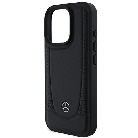 Mercedes nakładka do iPhone 16 Pro Max 6,9" MEHCP16XARMBK Hardcase Leather Urban czarna Mercedes nakładka do iPhone 16 Pro Max 6,9" MEHCP16XARMBK Hardcase Leather Urban czarna