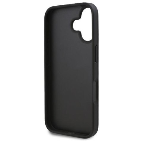 Karl Lagerfeld nakładka do iPhone 16 6,1" KLHCP16SPGKHPRPK czarna Hardcase Cardslots Monogram Karl Lagerfeld nakładka do iPhone 16 6,1" KLHCP16SPGKHPRPK czarna Hardcase Cardslots Monogram