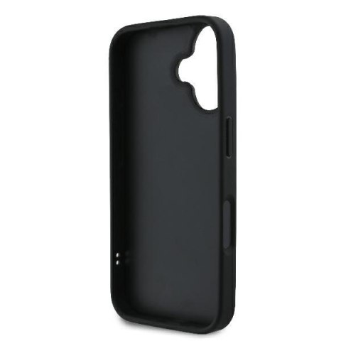Karl Lagerfeld nakładka do iPhone 16 6,1" KLHCP16SPQDSMGK czarna Hardcase Quilted Signature Karl Lagerfeld nakładka do iPhone 16 6,1" KLHCP16SPQDSMGK czarna Hardcase Quilted Signature