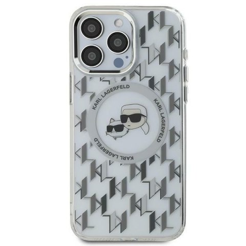 Karl Lagerfeld nakładka do iPhone 16 6,1" KLHMP16SHMCKMHT przezroczysta Hardcase IML Monogram Karl&Choupette Head MagSafe Karl Lagerfeld nakładka do iPhone 16 6,1" KLHMP16SHMCKMHT przezroczysta Hardcase IML Monogram Karl&Choupette Head MagSafe