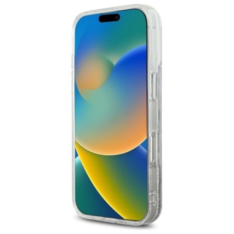 Karl Lagerfeld nakładka do iPhone 16 Pro 6,3" KLHMP16LLGCHSGH przezroczysta Hardcase Liquid Glitter Choupette Head MagSafe Karl Lagerfeld nakładka do iPhone 16 Pro 6,3" KLHMP16LLGCHSGH przezroczysta Hardcase Liquid Glitter Choupette Head MagSafe