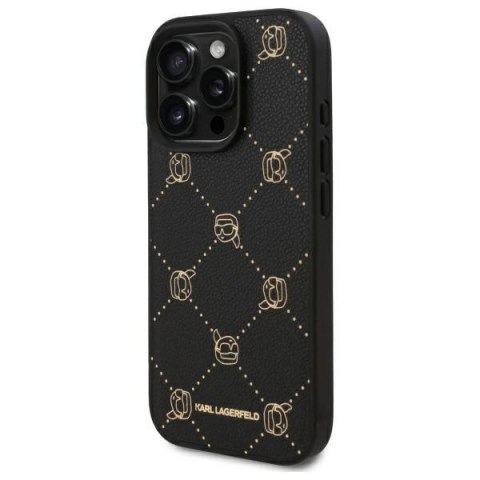 Karl Lagerfeld nakładka do iPhone 16 Pro 6,3" KLHMP16LPGKHPHK czarna Hardcase Karl Head MagSafe Karl Lagerfeld nakładka do iPhone 16 Pro 6,3" KLHMP16LPGKHPHK czarna Hardcase Karl Head MagSafe