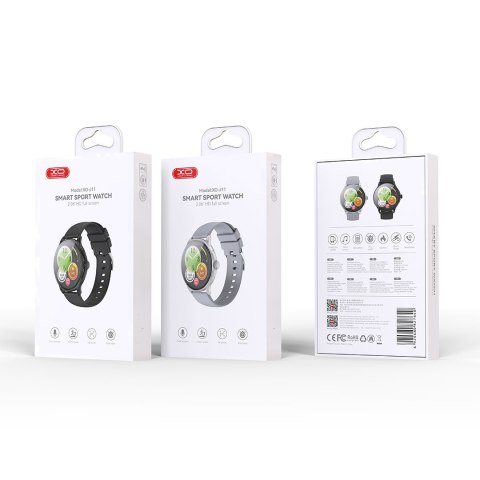 XO smartwatch J11 Amoled czarny XO smartwatch J11 Amoled czarny