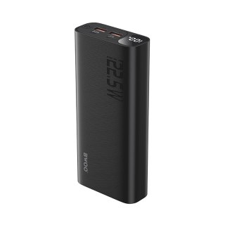 BWOO Power bank 22,5W, 20000 mAh z wyświetlaczem LCD, czarny