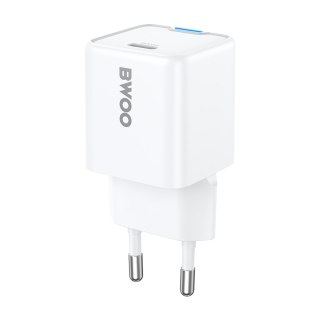 BWOO ładowarka sieciowa GaN 30W USB-C biała