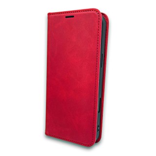 Etui Smart Suede do Samsung Galaxy A16 4G / A16 5G czerwone