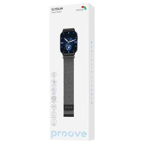 Smartwatch Proove Elysium czarny błyszczący Smartwatch Proove Elysium czarny błyszczący