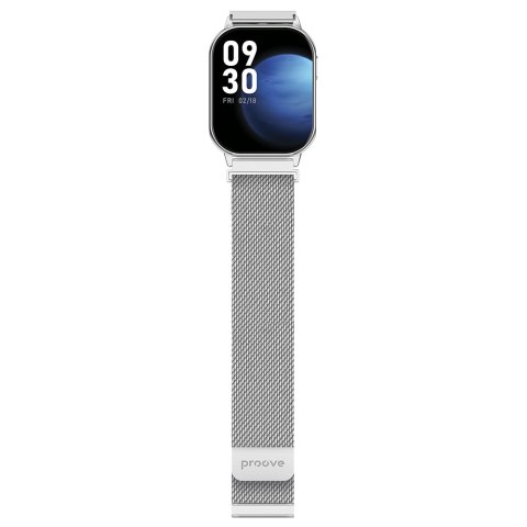 Smartwatch Proove Elysium srebrny błyszczący