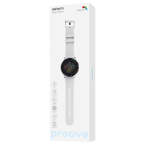 Smartwatch Proove Infinity srebrny Smartwatch Proove Infinity srebrny