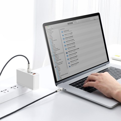 Baseus kabel Cafule Metal PD USB-C - USB-C 2,0 m czarny 100W