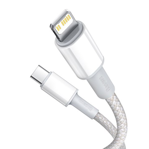 Baseus kabel High Density PD USB-C - Lightning 2,0 m biały 20W Baseus kabel High Density PD USB-C - Lightning 2,0 m biały 20W