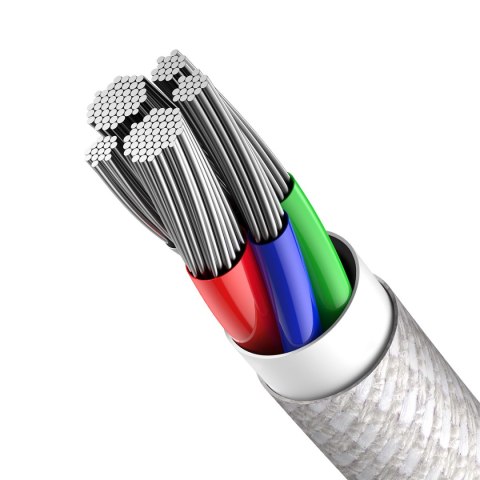Baseus kabel High Density PD USB-C - Lightning 2,0 m biały 20W Baseus kabel High Density PD USB-C - Lightning 2,0 m biały 20W