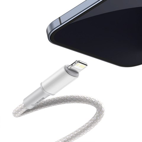 Baseus kabel High Density PD USB-C - Lightning 2,0 m biały 20W Baseus kabel High Density PD USB-C - Lightning 2,0 m biały 20W