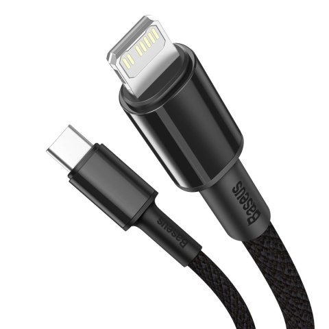 Baseus kabel High Density PD USB-C - Lightning 2,0 m czarny 20W Baseus kabel High Density PD USB-C - Lightning 2,0 m czarny 20W