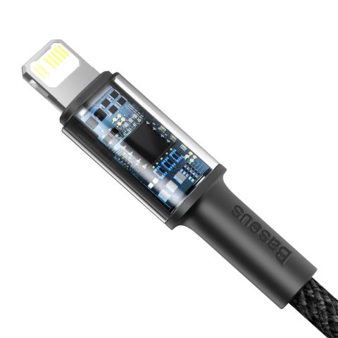 Baseus kabel High Density PD USB-C - Lightning 2,0 m czarny 20W Baseus kabel High Density PD USB-C - Lightning 2,0 m czarny 20W