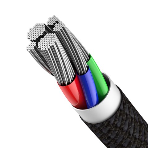 Baseus kabel High Density PD USB-C - Lightning 2,0 m czarny 20W Baseus kabel High Density PD USB-C - Lightning 2,0 m czarny 20W