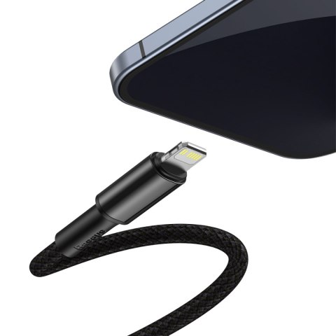 Baseus kabel High Density PD USB-C - Lightning 2,0 m czarny 20W Baseus kabel High Density PD USB-C - Lightning 2,0 m czarny 20W