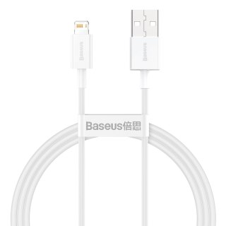 Baseus kabel Superior USB - Lightning 1,0 m 2,4A biały