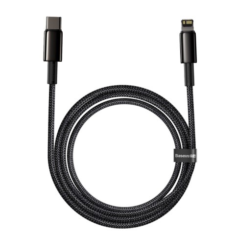 Baseus kabel Tungsten PD USB-C - Lightning 2,0 m czarny 20W Baseus kabel Tungsten PD USB-C - Lightning 2,0 m czarny 20W