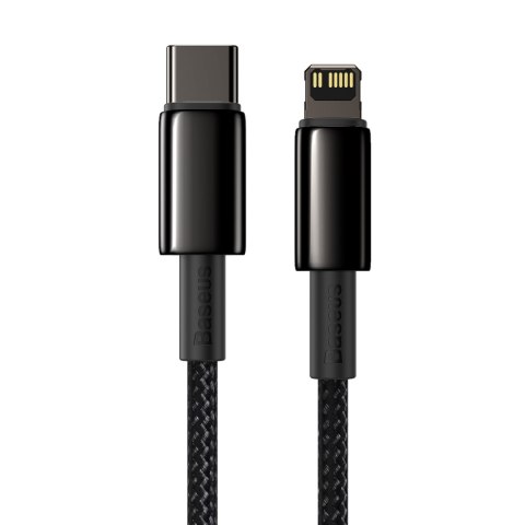 Baseus kabel Tungsten PD USB-C - Lightning 2,0 m czarny 20W Baseus kabel Tungsten PD USB-C - Lightning 2,0 m czarny 20W