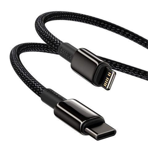 Baseus kabel Tungsten PD USB-C - Lightning 2,0 m czarny 20W Baseus kabel Tungsten PD USB-C - Lightning 2,0 m czarny 20W