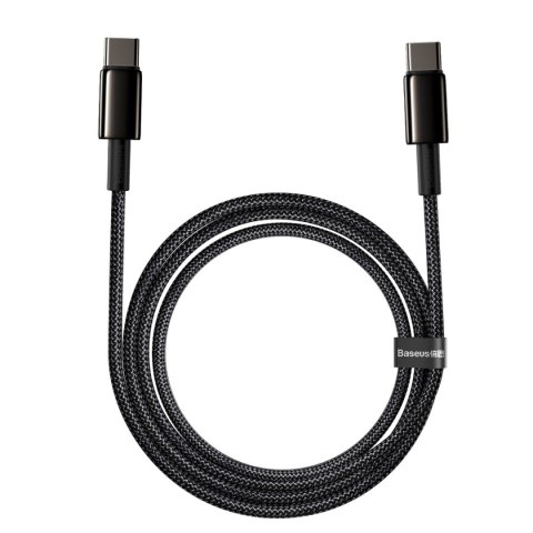Baseus kabel Tungsten PD USB-C - USB-C 2,0 m czarny 100W Baseus kabel Tungsten PD USB-C - USB-C 2,0 m czarny 100W