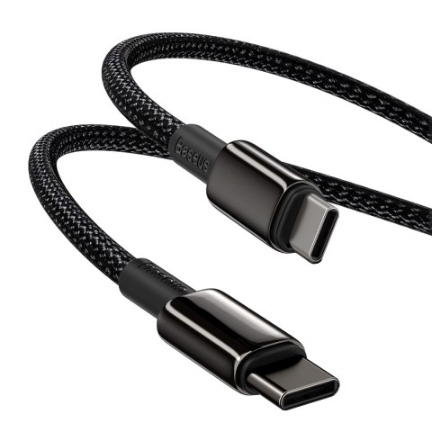 Baseus kabel Tungsten PD USB-C - USB-C 2,0 m czarny 100W Baseus kabel Tungsten PD USB-C - USB-C 2,0 m czarny 100W