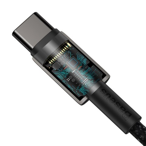 Baseus kabel Tungsten PD USB-C - USB-C 2,0 m czarny 100W Baseus kabel Tungsten PD USB-C - USB-C 2,0 m czarny 100W