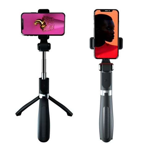 XO selfie stick Bluetooth tripod SS08 czarny 68cm XO selfie stick Bluetooth tripod SS08 czarny 68cm