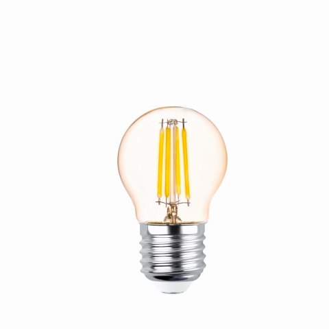Żarówka LED Filament E27 G45 4W 230V 2200K 400lm COG złota Forever Light Żarówka LED Filament E27 G45 4W 230V 2200K 400lm COG złota Forever Light