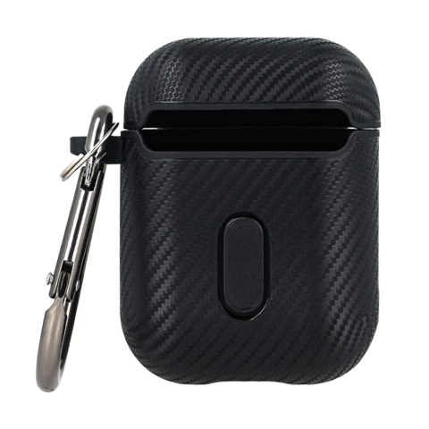 Etui Carbon do Airpods 4 z ANC czarne