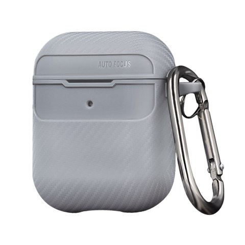 Etui Carbon do Airpods 4 z ANC szare