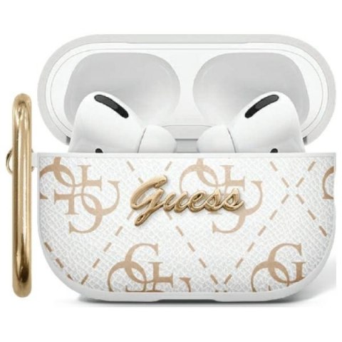 Guess etui PU New 4G Hook do AirPods Pro 2 białe Guess etui PU New 4G Hook do AirPods Pro 2 białe