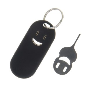 Kluczyk / igła do tacek kart SIM brelok etui do kluczy czarny
