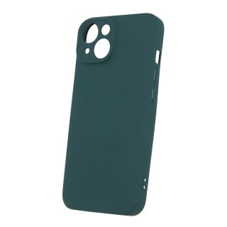 Nakładka Simple Color Mag do Samsung Galaxy A16 4G / A16 5G ciemnozielona