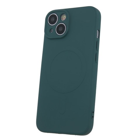 Nakładka Simple Color Mag do Samsung Galaxy A16 4G / A16 5G ciemnozielona