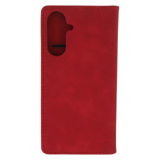 Etui Smart Suede do Samsung Galaxy A36 5G czerwone