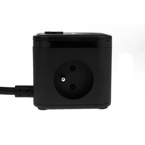Huslog Przedłużacz kostka z USB Huslog Przedłużacz kostka z USB