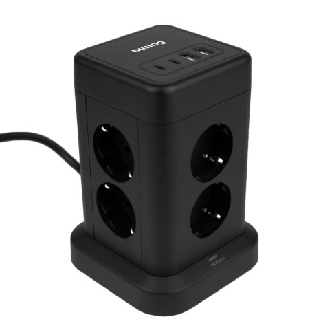 Huslog Przedłużacz pionowy z USB