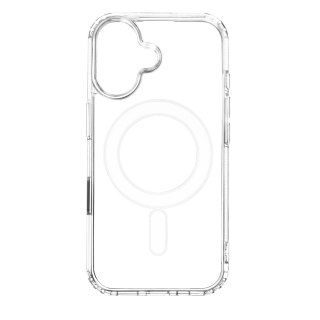 Nakładka Anti Shock 1,5 mm Mag do iPhone 16 Plus 6,7" transparentna big hole + przycisk