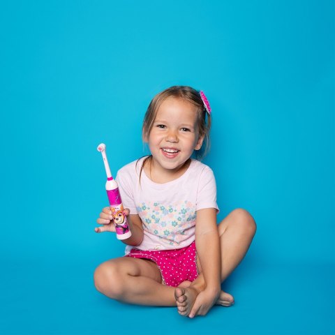 Psi Patrol Szczoteczka oscylacyjna dla dzieci KOSMO różowa