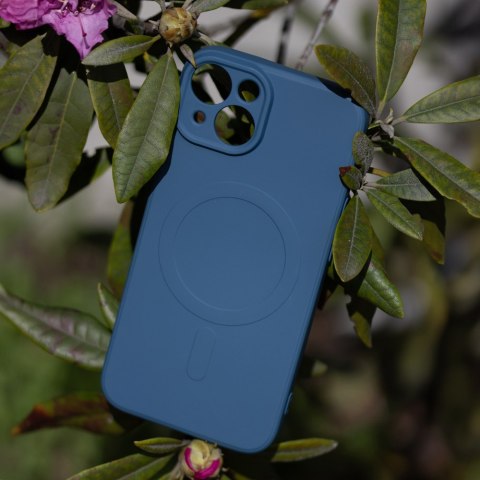 Nakładka Simple Color Mag do Samsung Galaxy A56 5G granatowa Nakładka Simple Color Mag do Samsung Galaxy A56 5G granatowa