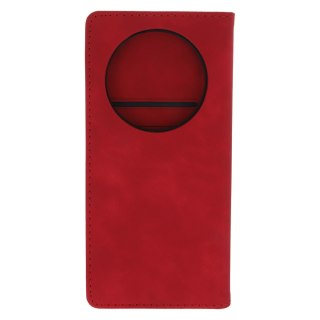 Etui Smart Suede do Xiaomi Redmi 14C 4G/ 14C 5G / Redmi A4 / POCO C75 czerwone