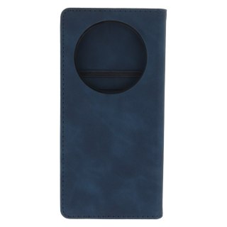Etui Smart Suede do Xiaomi Redmi 14C 4G/ 14C 5G / Redmi A4 / POCO C75 granatowe