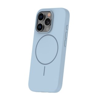 Nakładka Silicone Thin Mag do iPhone 13 Pro 6,1" jasnoniebieska
